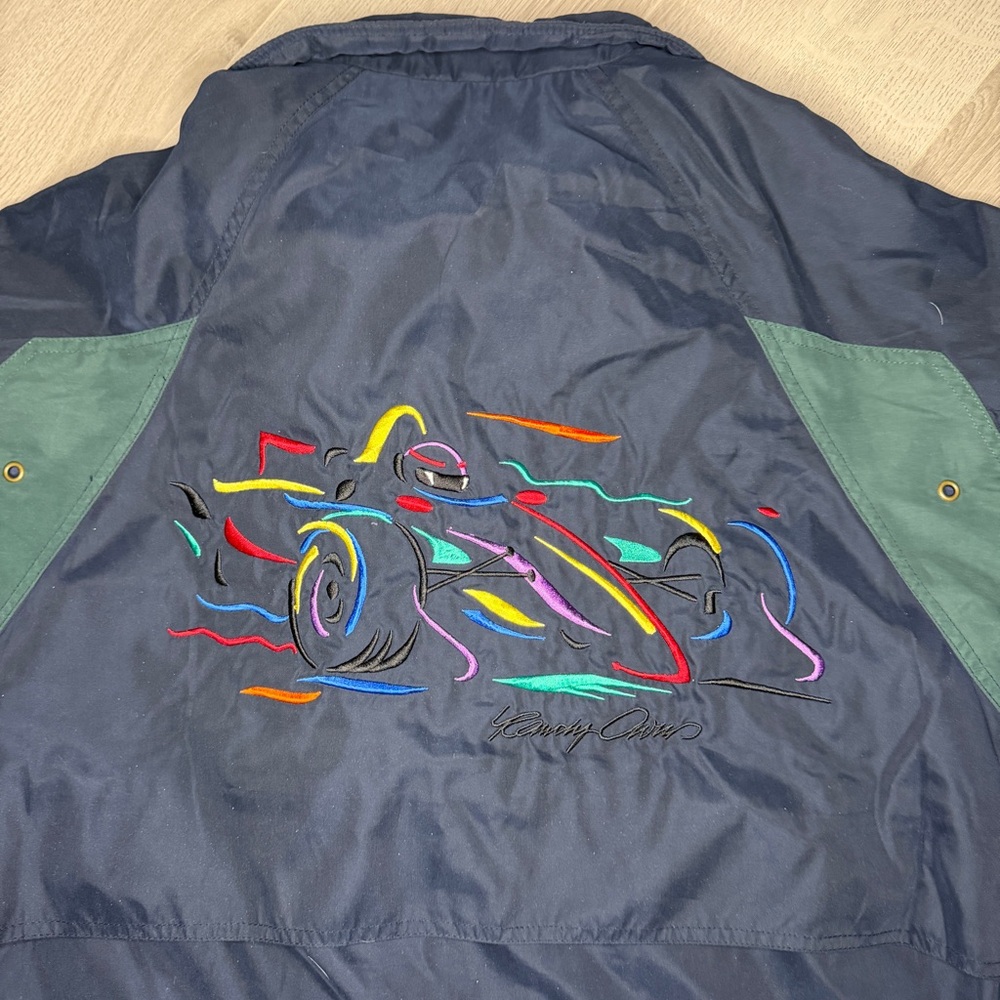 Vintage Randy Owens F1 Racing Embroidered Bomber Jacket - Picture 4 of 12